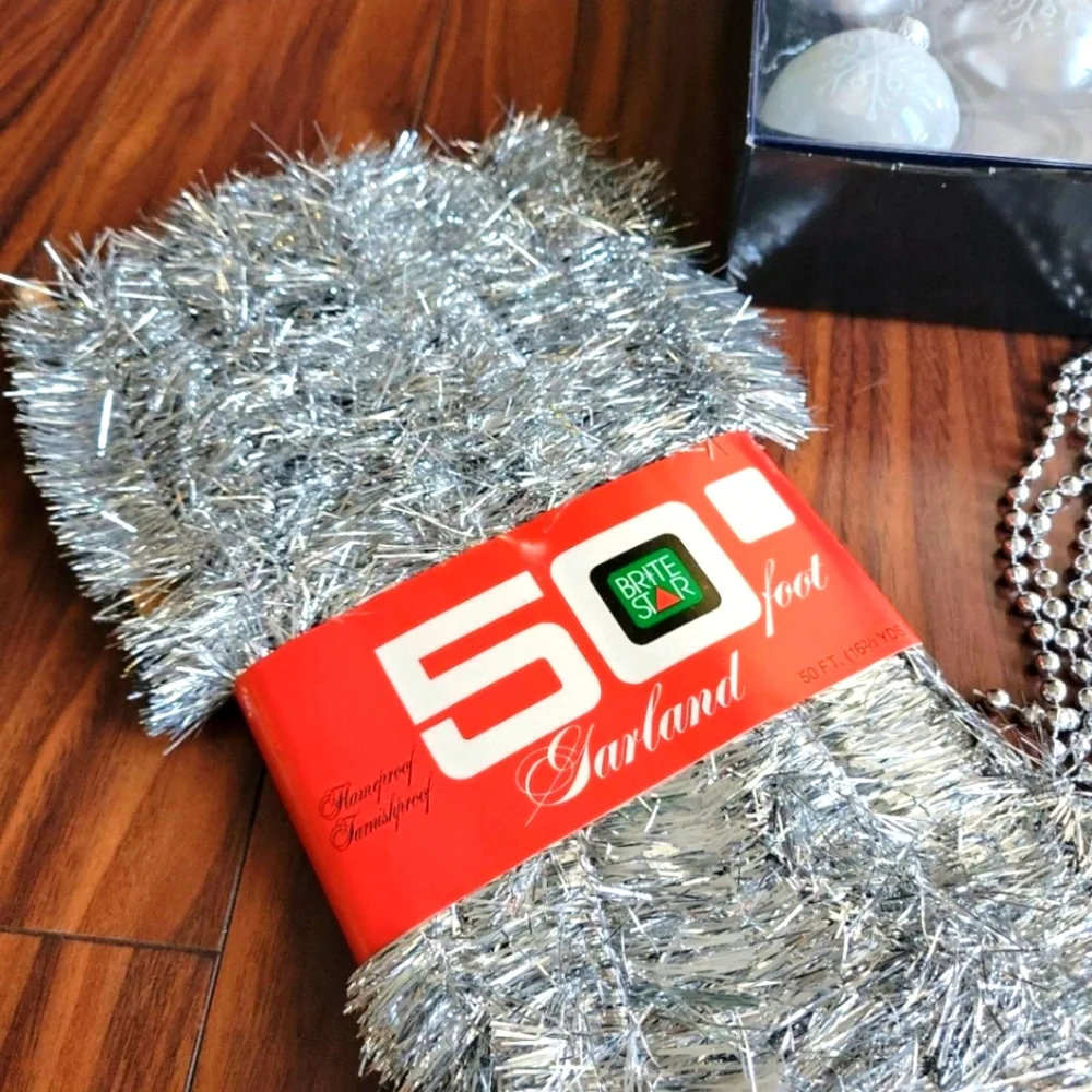 Vintage Christmas decorations set